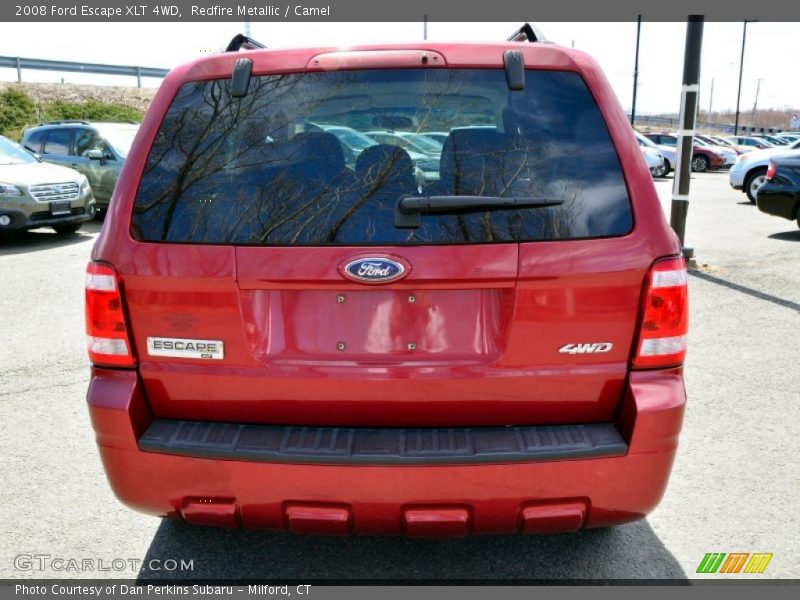 Redfire Metallic / Camel 2008 Ford Escape XLT 4WD
