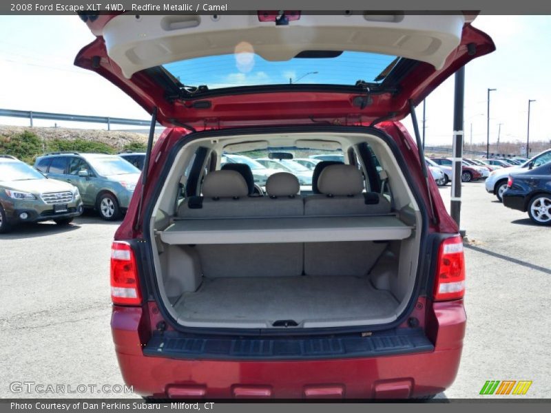Redfire Metallic / Camel 2008 Ford Escape XLT 4WD