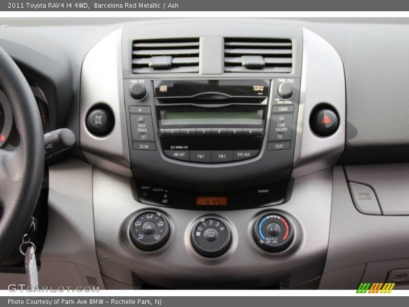 Controls of 2011 RAV4 I4 4WD