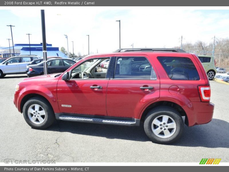 Redfire Metallic / Camel 2008 Ford Escape XLT 4WD