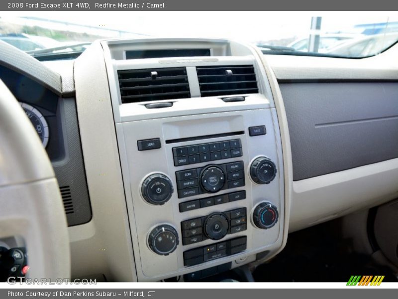 Redfire Metallic / Camel 2008 Ford Escape XLT 4WD