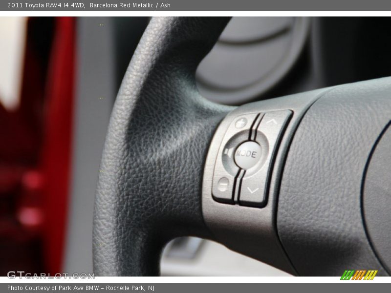 Controls of 2011 RAV4 I4 4WD