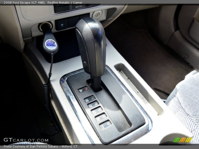 Redfire Metallic / Camel 2008 Ford Escape XLT 4WD