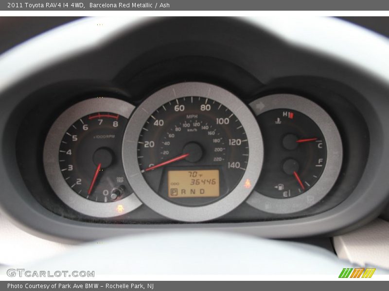  2011 RAV4 I4 4WD I4 4WD Gauges