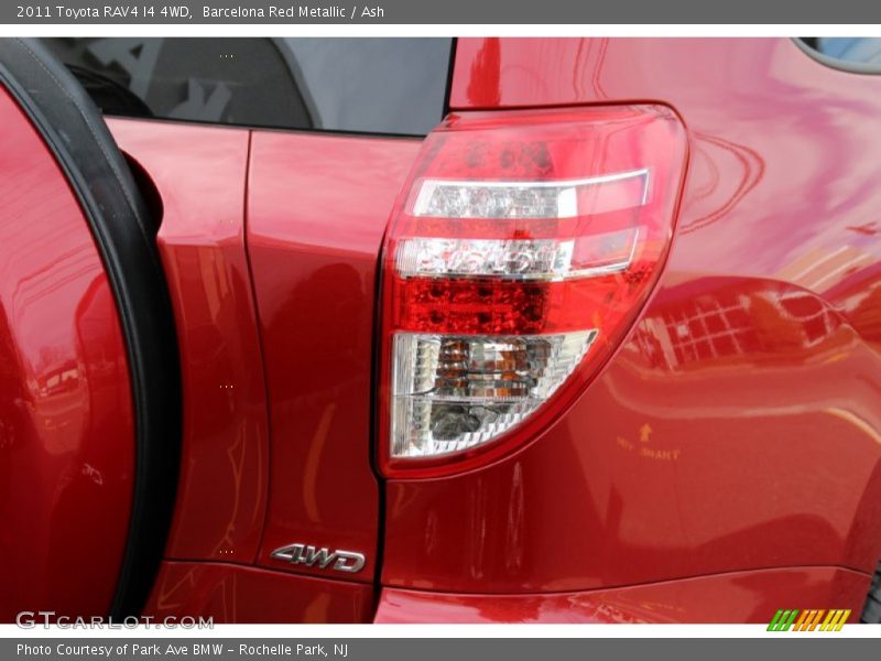 Barcelona Red Metallic / Ash 2011 Toyota RAV4 I4 4WD