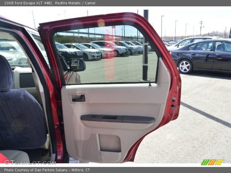 Redfire Metallic / Camel 2008 Ford Escape XLT 4WD