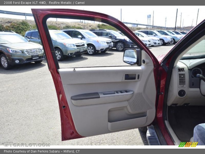 Redfire Metallic / Camel 2008 Ford Escape XLT 4WD