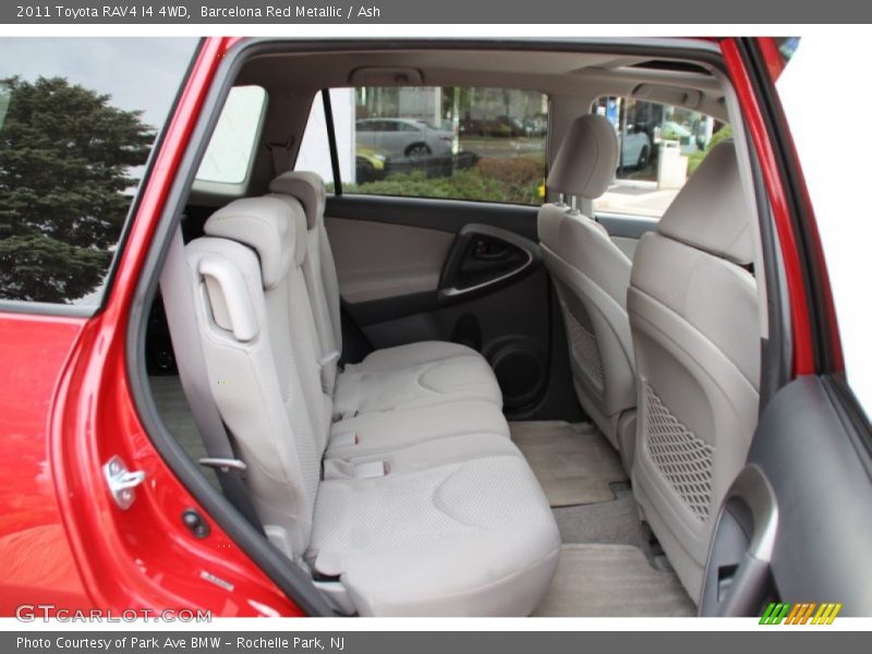 Rear Seat of 2011 RAV4 I4 4WD