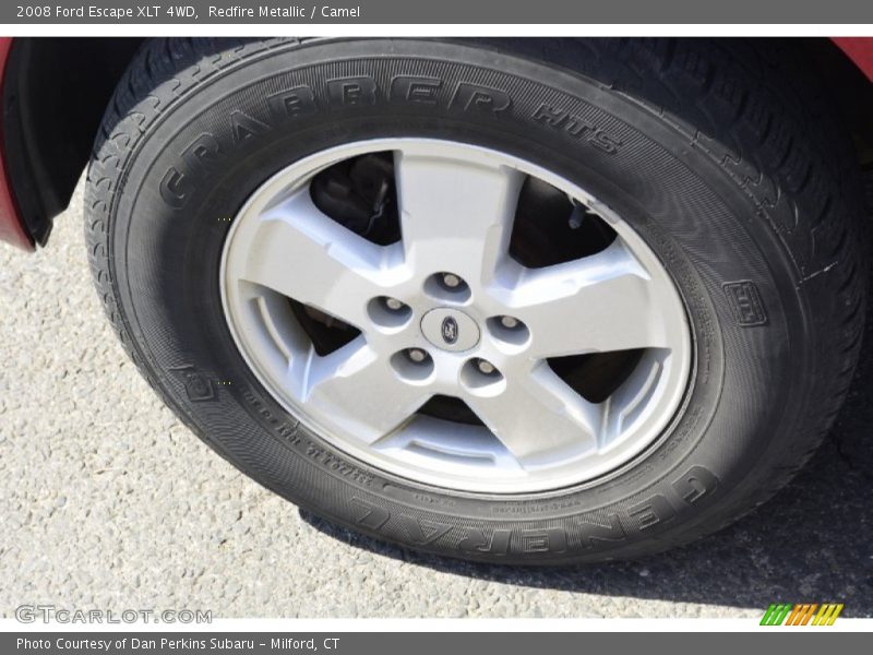 Redfire Metallic / Camel 2008 Ford Escape XLT 4WD