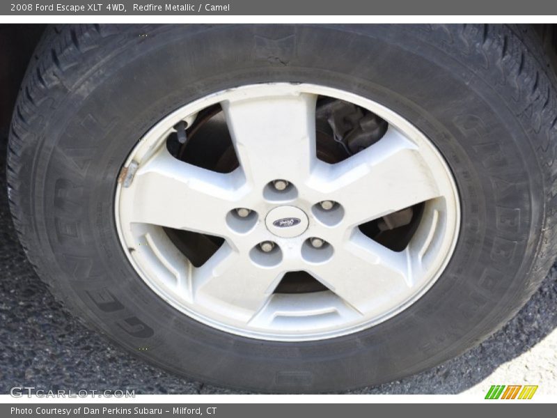 Redfire Metallic / Camel 2008 Ford Escape XLT 4WD