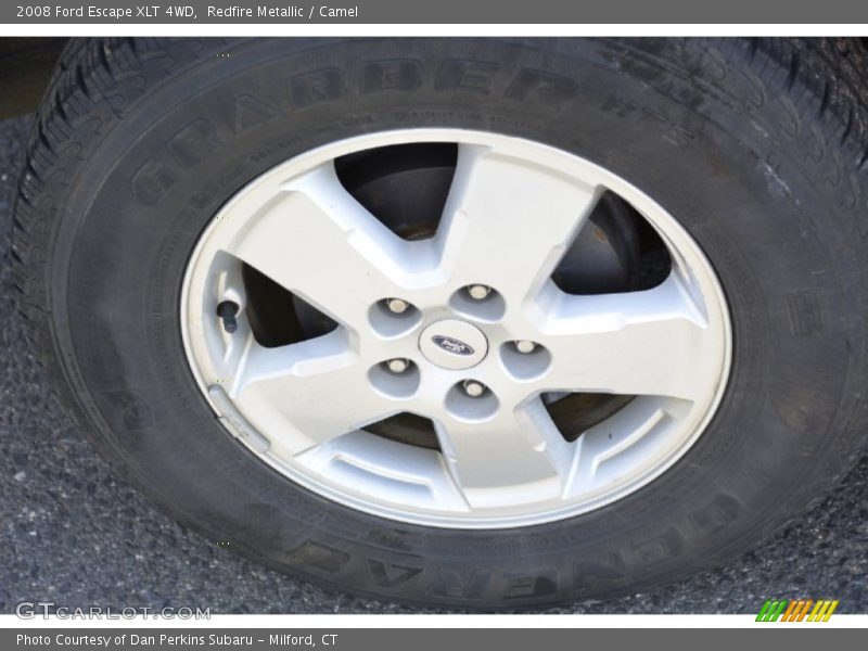 Redfire Metallic / Camel 2008 Ford Escape XLT 4WD