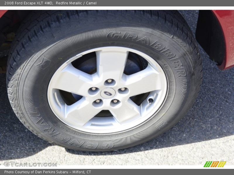 Redfire Metallic / Camel 2008 Ford Escape XLT 4WD