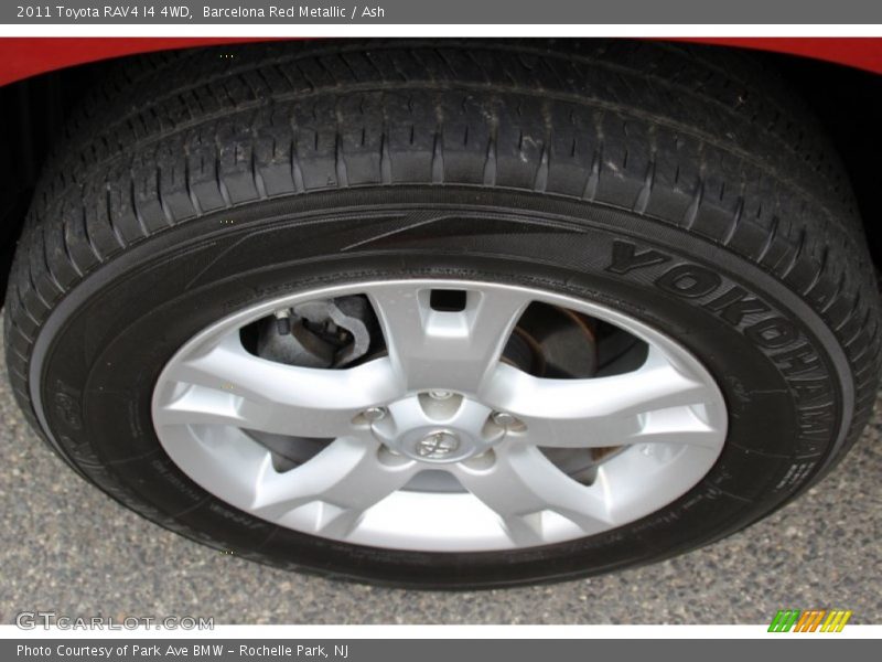 Barcelona Red Metallic / Ash 2011 Toyota RAV4 I4 4WD
