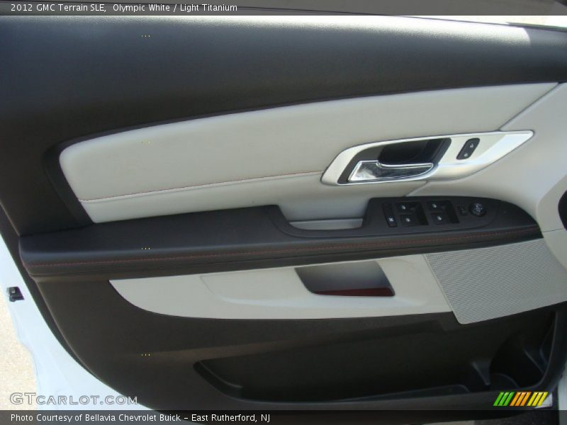 Olympic White / Light Titanium 2012 GMC Terrain SLE