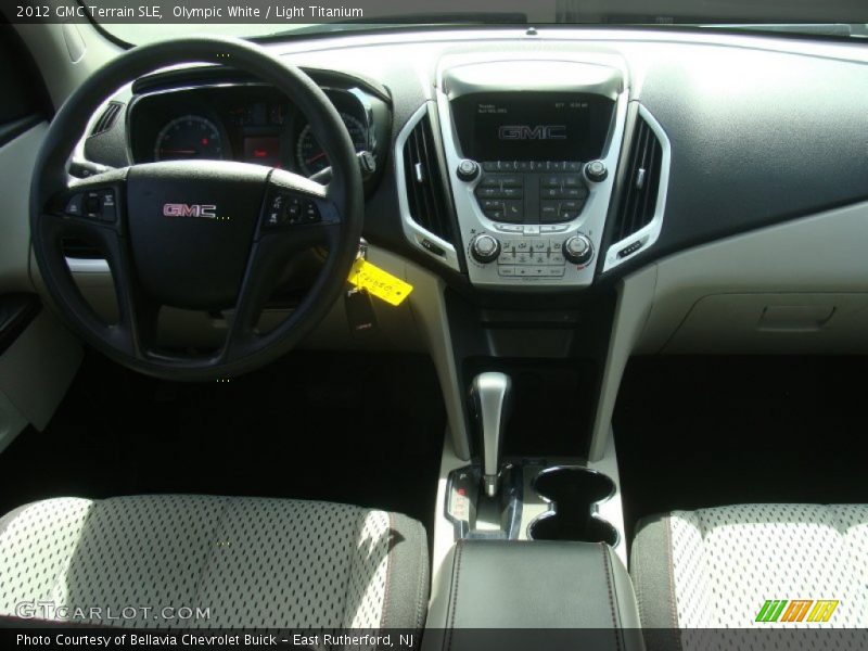 Olympic White / Light Titanium 2012 GMC Terrain SLE