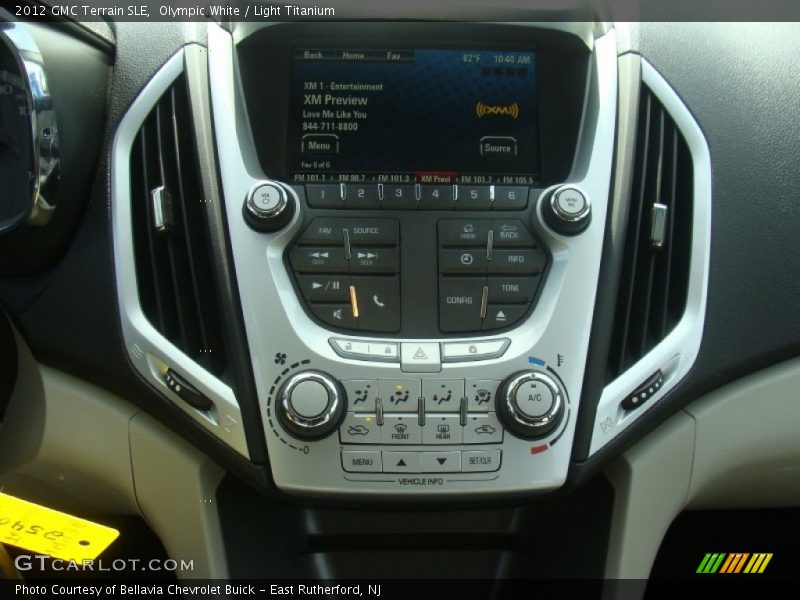 Olympic White / Light Titanium 2012 GMC Terrain SLE