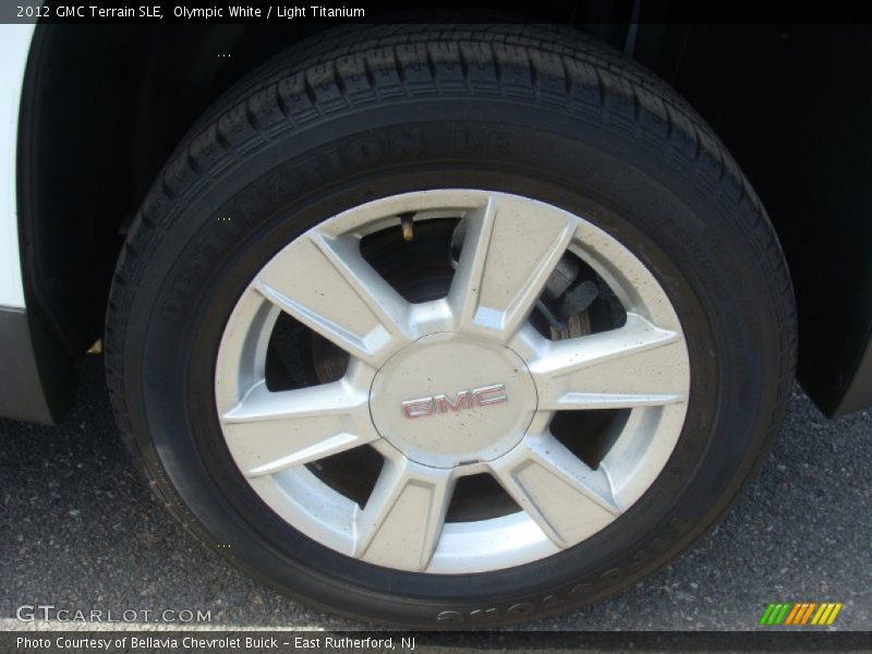 Olympic White / Light Titanium 2012 GMC Terrain SLE
