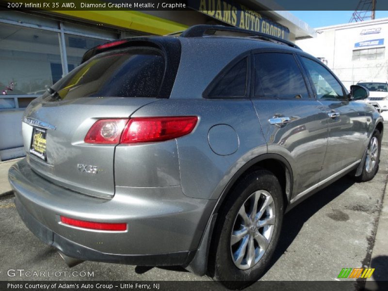 Diamond Graphite Metallic / Graphite 2007 Infiniti FX 35 AWD