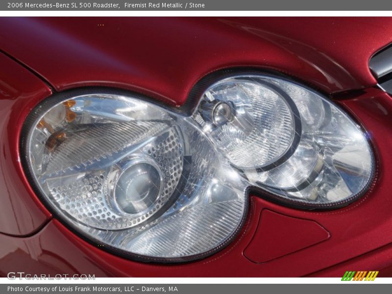 Firemist Red Metallic / Stone 2006 Mercedes-Benz SL 500 Roadster