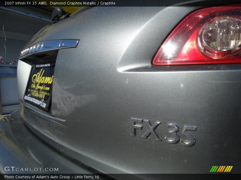 Diamond Graphite Metallic / Graphite 2007 Infiniti FX 35 AWD