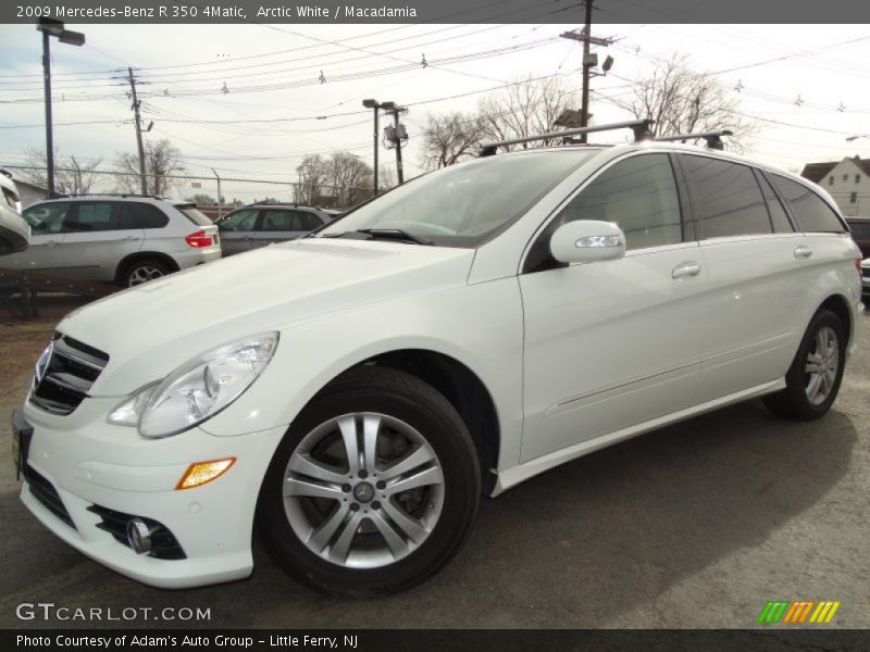 Arctic White / Macadamia 2009 Mercedes-Benz R 350 4Matic
