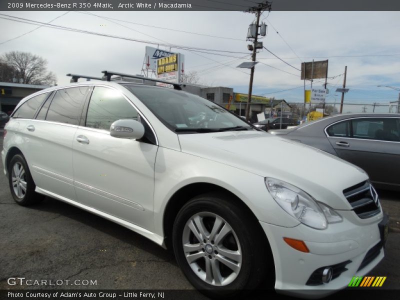 Arctic White / Macadamia 2009 Mercedes-Benz R 350 4Matic