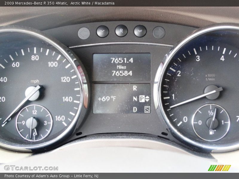 Arctic White / Macadamia 2009 Mercedes-Benz R 350 4Matic