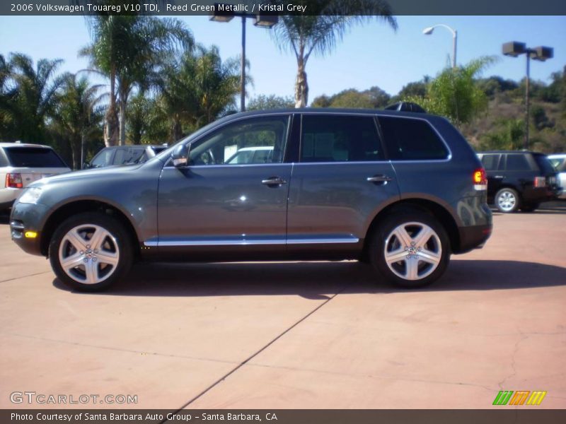 Reed Green Metallic / Kristal Grey 2006 Volkswagen Touareg V10 TDI