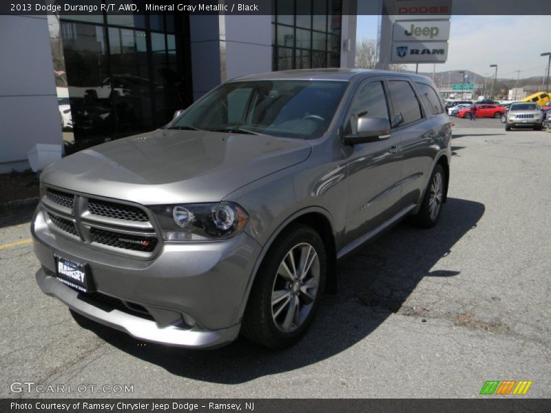 Mineral Gray Metallic / Black 2013 Dodge Durango R/T AWD