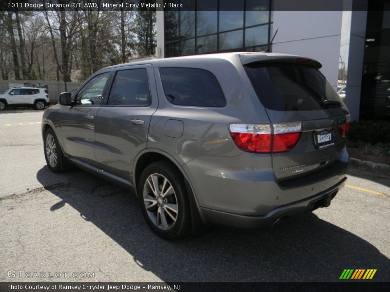 Mineral Gray Metallic / Black 2013 Dodge Durango R/T AWD