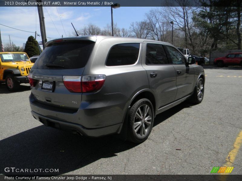 Mineral Gray Metallic / Black 2013 Dodge Durango R/T AWD