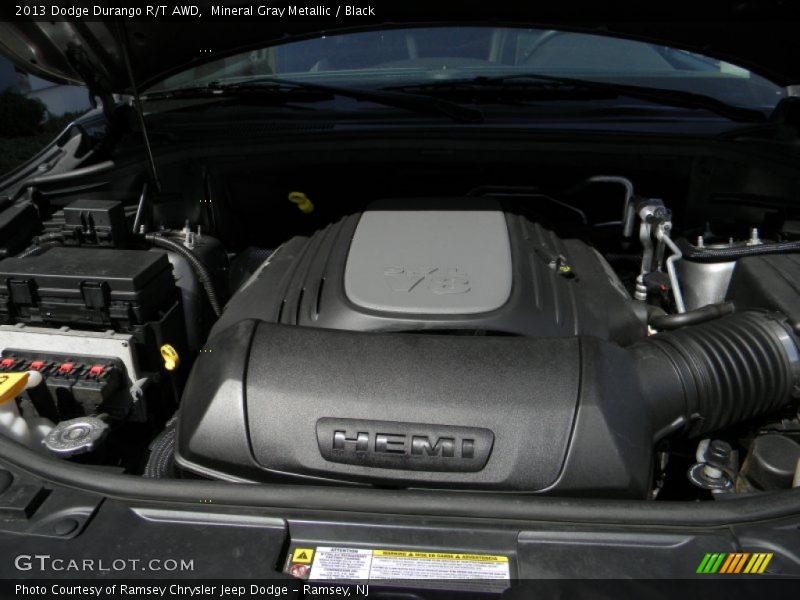 Mineral Gray Metallic / Black 2013 Dodge Durango R/T AWD