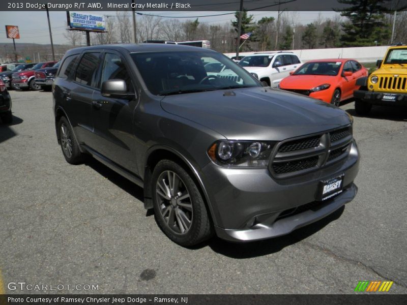 Mineral Gray Metallic / Black 2013 Dodge Durango R/T AWD