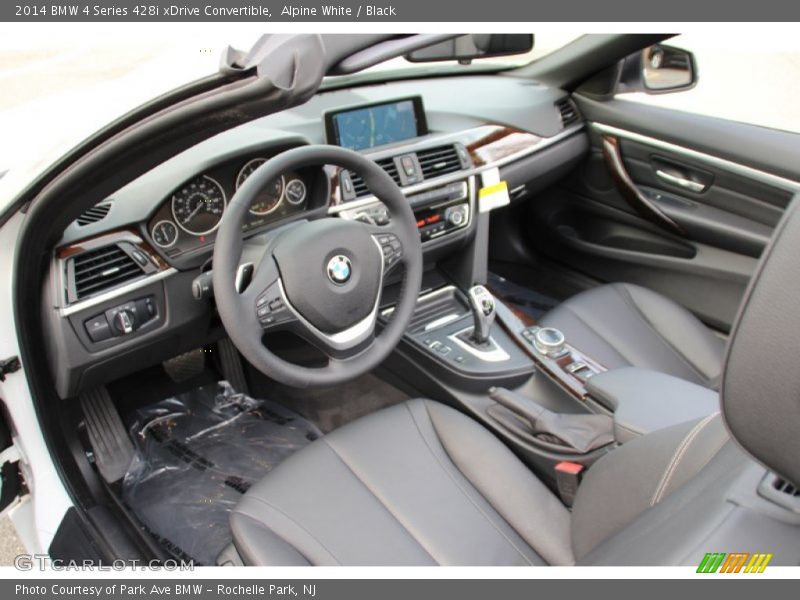 Black Interior - 2014 4 Series 428i xDrive Convertible 