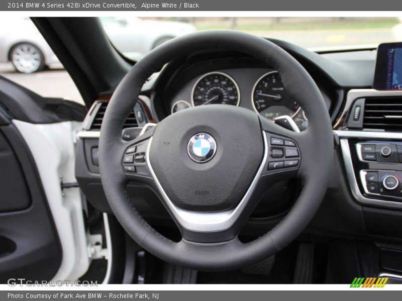 Alpine White / Black 2014 BMW 4 Series 428i xDrive Convertible