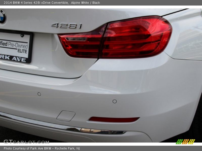 Alpine White / Black 2014 BMW 4 Series 428i xDrive Convertible