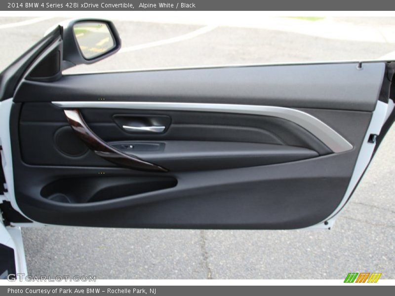 Alpine White / Black 2014 BMW 4 Series 428i xDrive Convertible