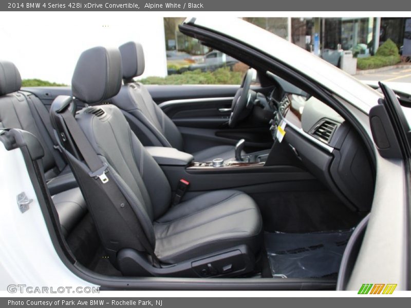 Alpine White / Black 2014 BMW 4 Series 428i xDrive Convertible