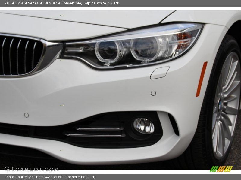 Alpine White / Black 2014 BMW 4 Series 428i xDrive Convertible