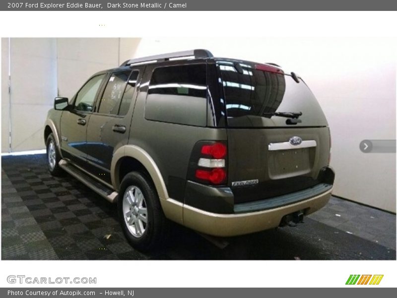 Dark Stone Metallic / Camel 2007 Ford Explorer Eddie Bauer