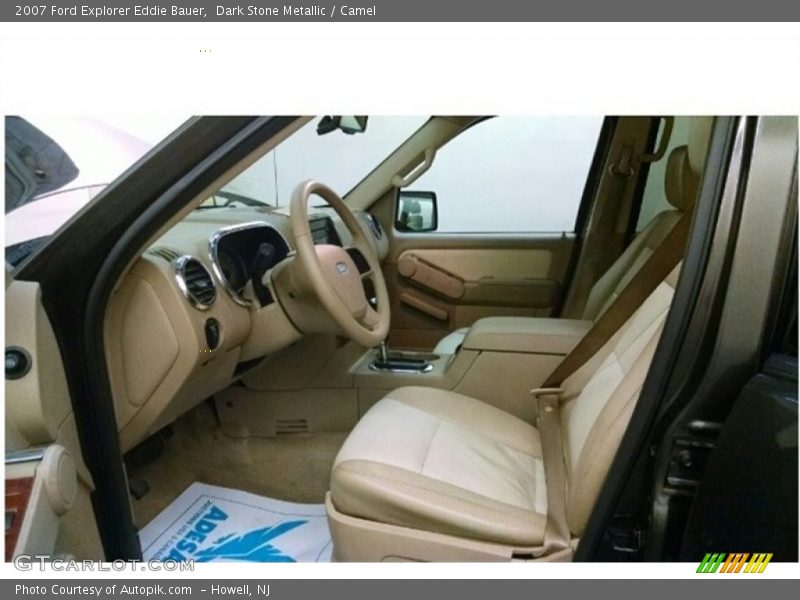 Dark Stone Metallic / Camel 2007 Ford Explorer Eddie Bauer