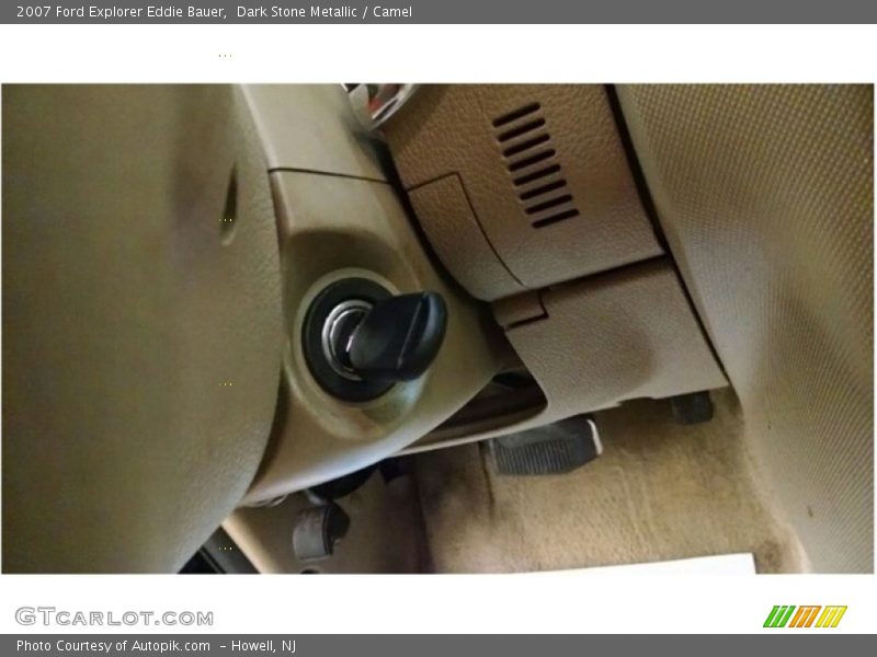 Dark Stone Metallic / Camel 2007 Ford Explorer Eddie Bauer