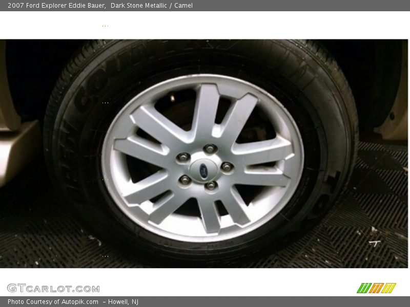Dark Stone Metallic / Camel 2007 Ford Explorer Eddie Bauer