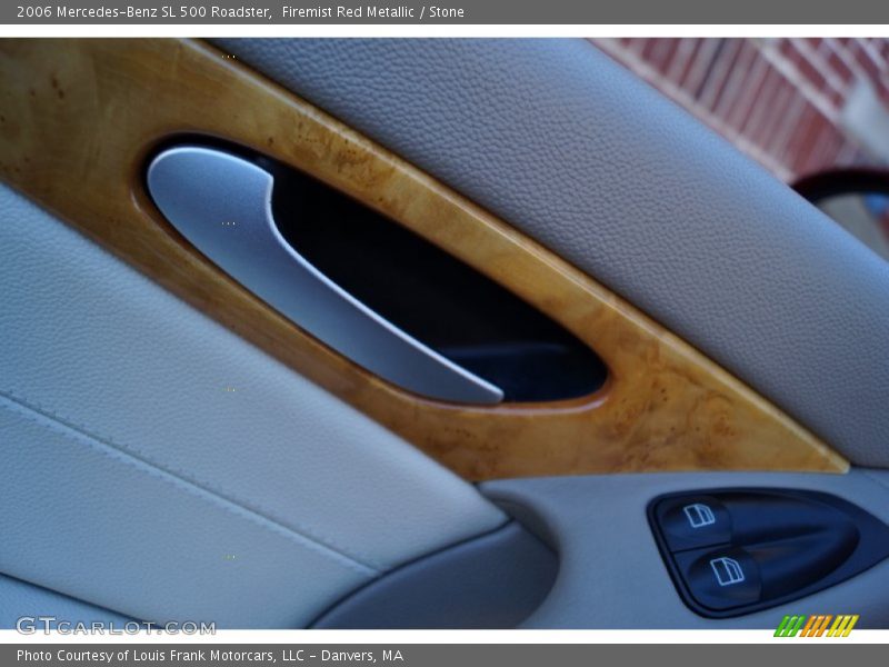 Firemist Red Metallic / Stone 2006 Mercedes-Benz SL 500 Roadster