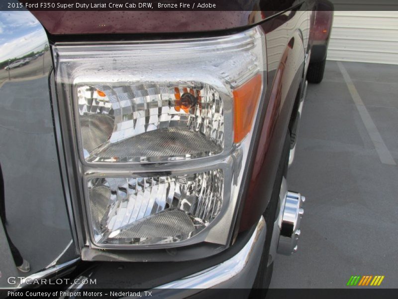 Bronze Fire / Adobe 2015 Ford F350 Super Duty Lariat Crew Cab DRW