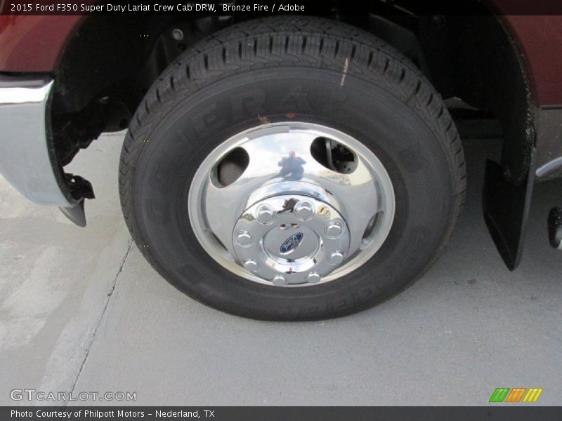  2015 F350 Super Duty Lariat Crew Cab DRW Wheel