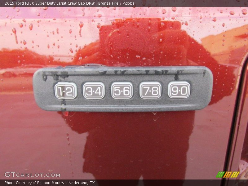 Bronze Fire / Adobe 2015 Ford F350 Super Duty Lariat Crew Cab DRW