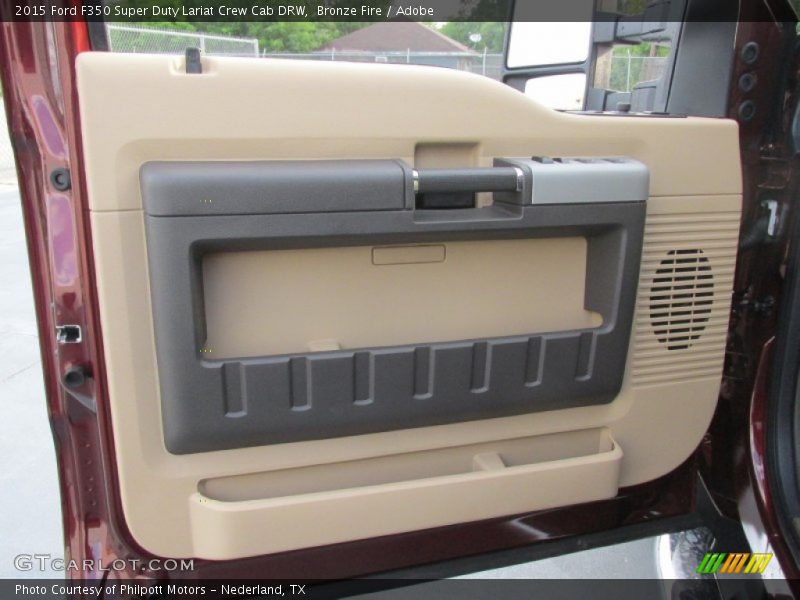 Bronze Fire / Adobe 2015 Ford F350 Super Duty Lariat Crew Cab DRW
