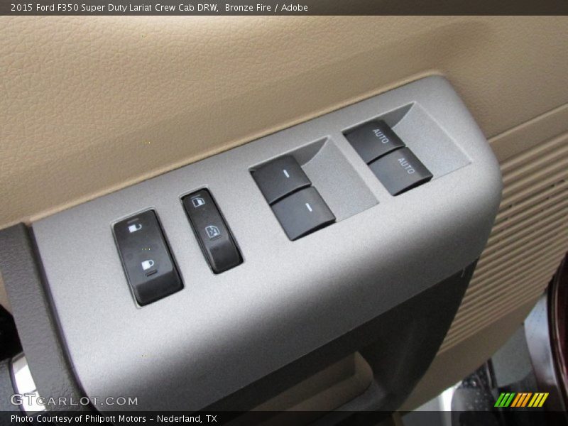Bronze Fire / Adobe 2015 Ford F350 Super Duty Lariat Crew Cab DRW