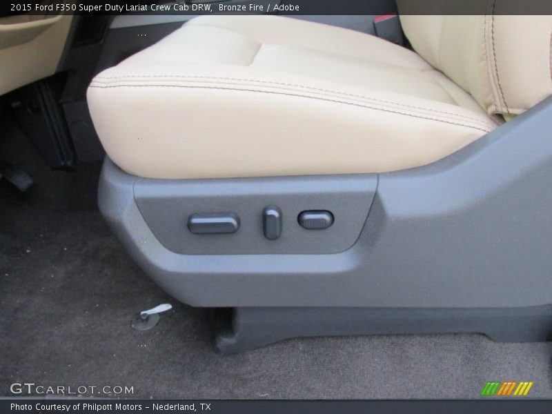 Bronze Fire / Adobe 2015 Ford F350 Super Duty Lariat Crew Cab DRW